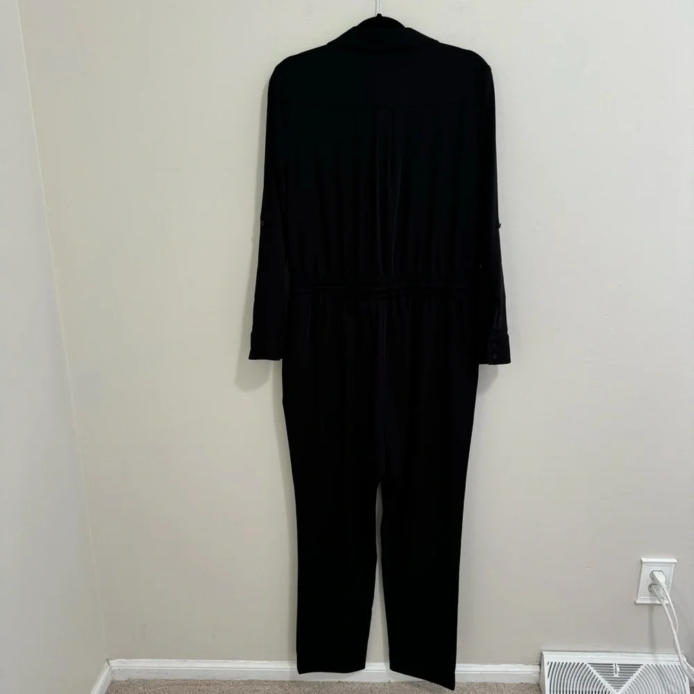 Alex Marie Black Long Sleeve Jumpsuit